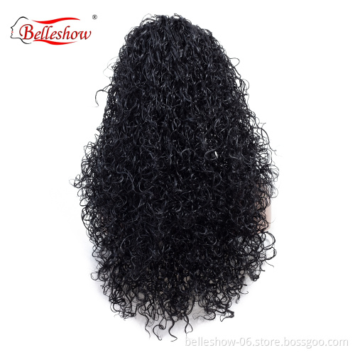 wholesale synthetic wig  hair wig   curly wig	 for African woman  high temperature